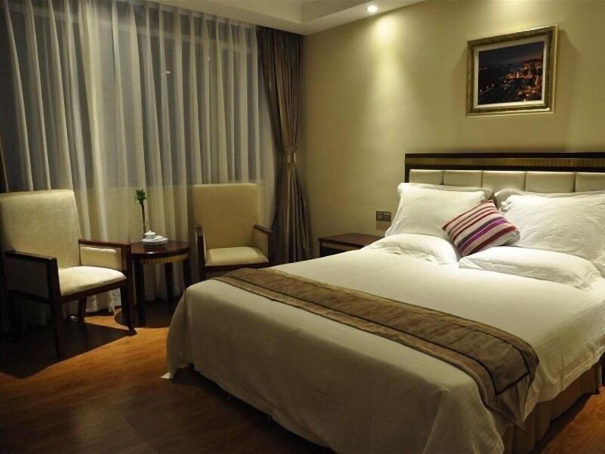 Greentree Inn Guangdong Shantou Chengjiang Road Business Hotel Exterior foto